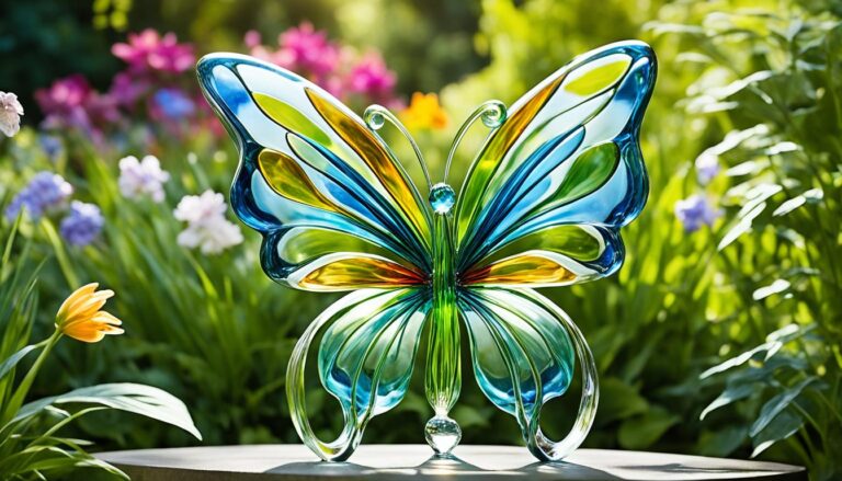 glass garden sculptures