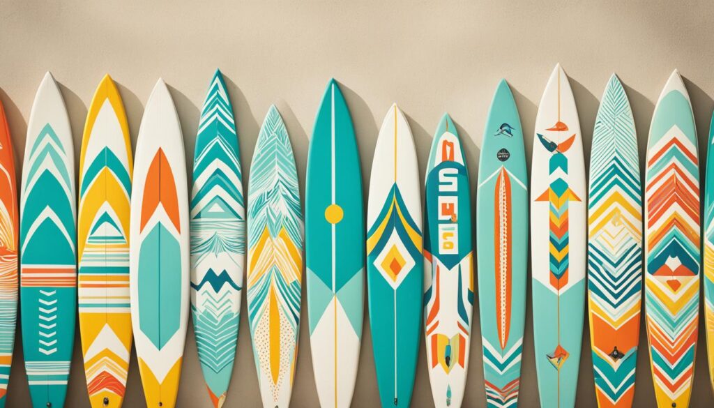 vintage surfboard design