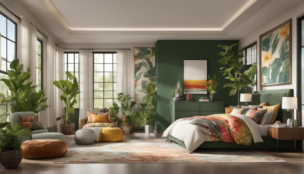 botanical bedroom decor ideas