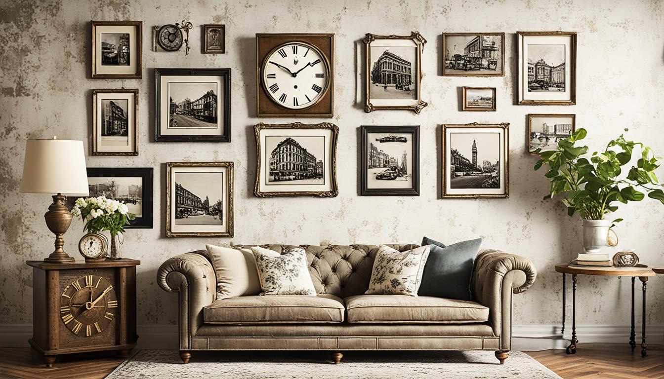 old-fashioned wall art