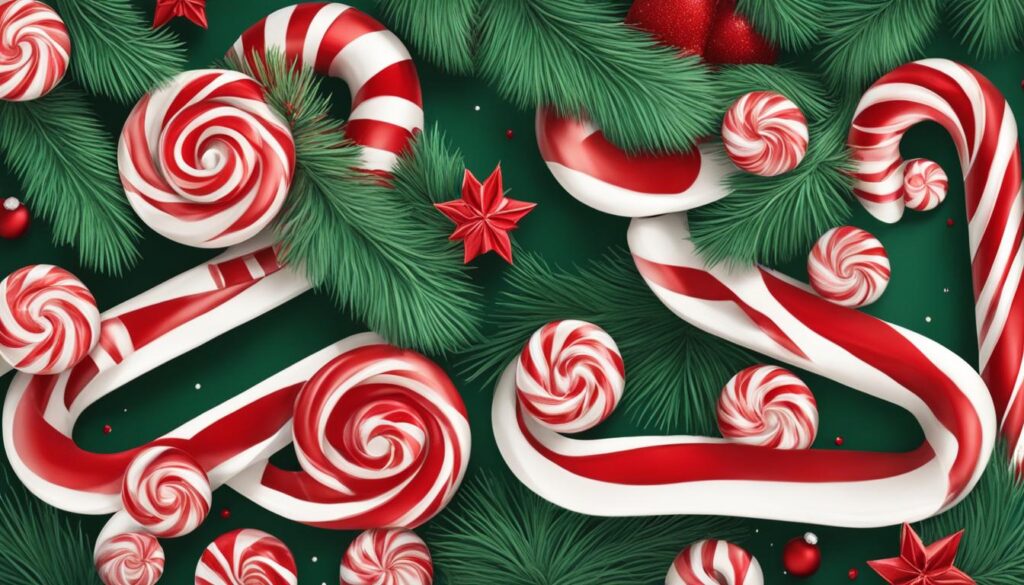 peppermint wall hanging