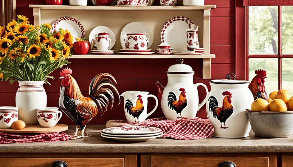 rooster kitchen decor