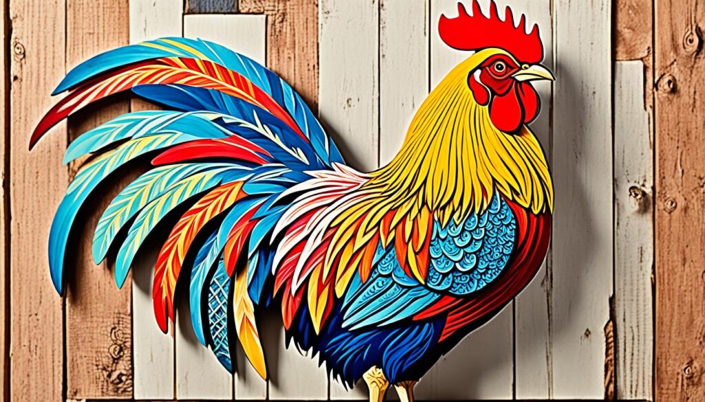 rooster wall decor