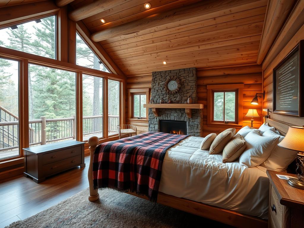 rustic bedroom