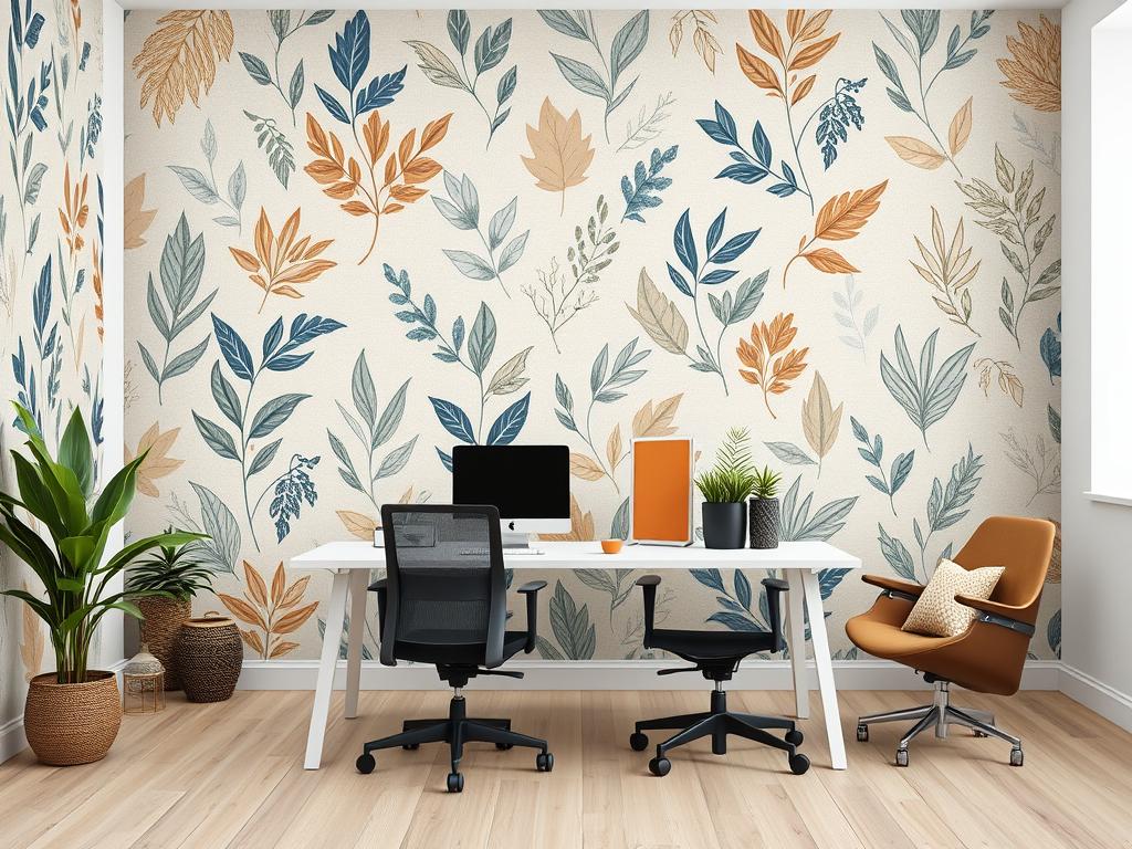 trendy office wallpaper designs